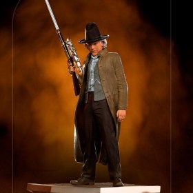 Doc Brown Back to the Future III Art 1/10 Scale Statue by Iron Studios